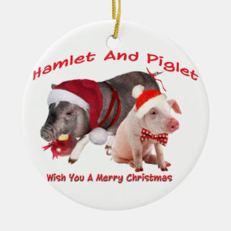 Pot Belly Pig Ornament