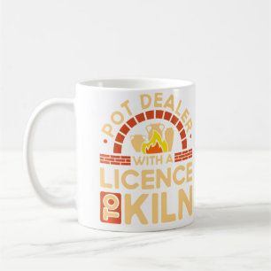 Pot Dealer Pottery Kiln Funny Ceramic Artist Coffee Mug
