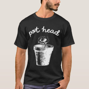Pot Head Master Gardener Cute Plant T-Shirt