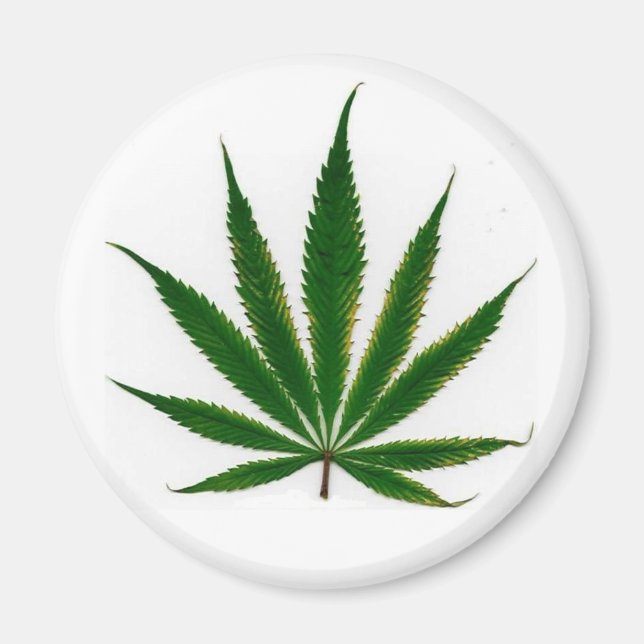 Pot Leaf Magnet (Front)