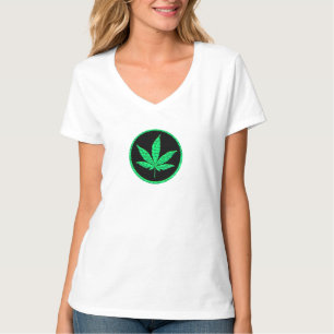 Pot nation weed leaves weed lover t-shirt design