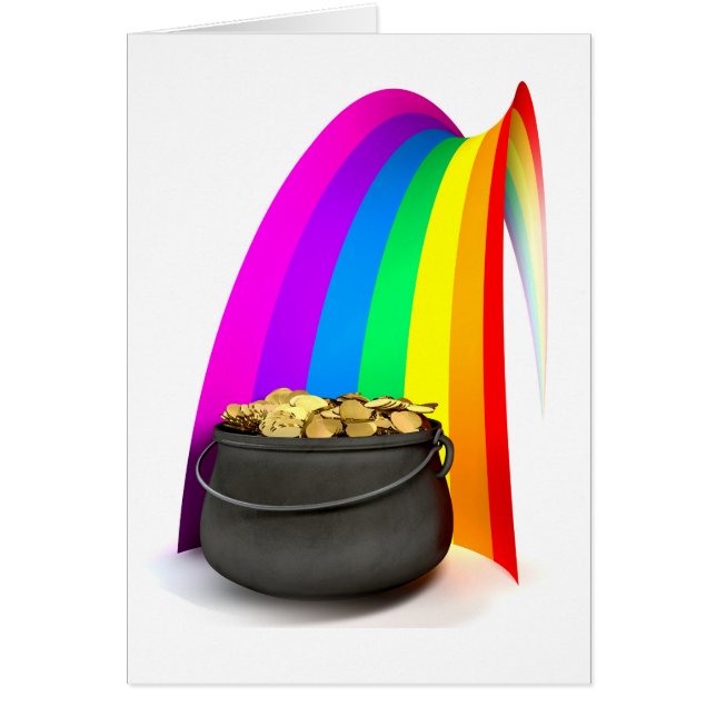 Pot O' Gold At The End Of A Rainbow (Front)
