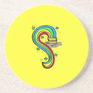 Pot 'o Gold St. Patrick's Day Sandstone Coaster