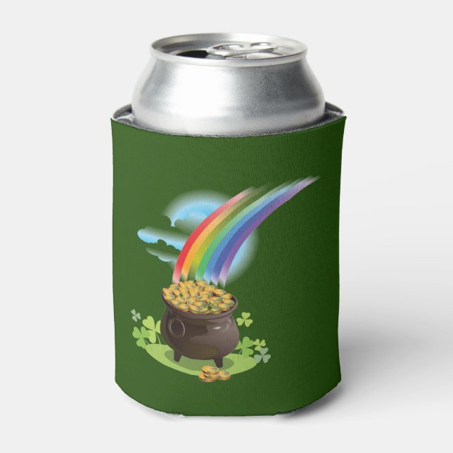 Pot of Gold Can Cooler (Can Front)