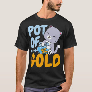 Pot Of Gold Fish Aquarist Fishkeeping Goldfish T-Shirt