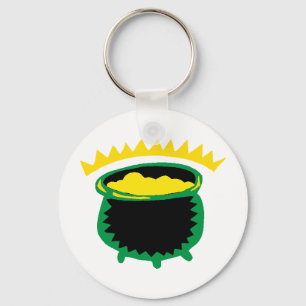 Pot of Gold Key Ring