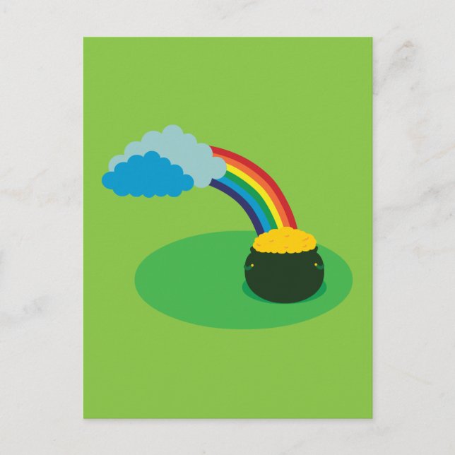 Pot of Gold Postcard (Front)