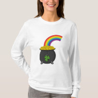 Pot of Gold Rainbow Cartoon