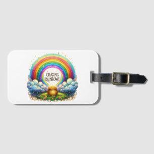 Pot of Gold - Rainbow Luggage Tag