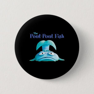Pot Pout Fish Fisherman Funny Fishing Lover Cute F 6 Cm Round Badge