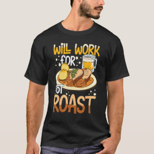 Pot Roast Recipe Slow Cooker Beef Meat Seasoning T-Shirt