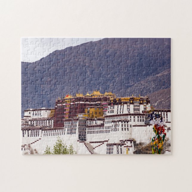 Potala palace in Lhasa - Tibet Jigsaw Puzzle (Horizontal)