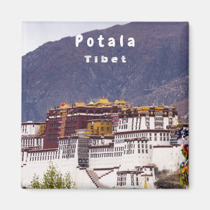 Potala palace in Lhasa - Tibet Magnet