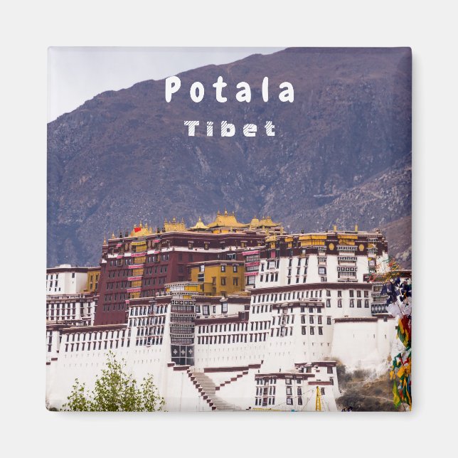 Potala palace in Lhasa - Tibet Magnet (Front)