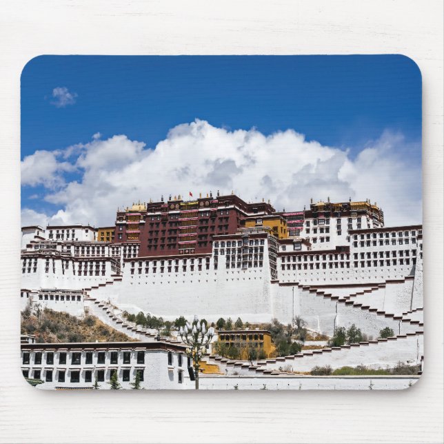 Potala palace in Lhasa - Tibet Mouse Mat (Front)