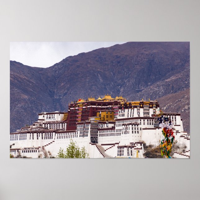 Potala palace in Lhasa - Tibet Poster (Front)
