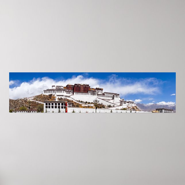 Potala palace in Lhasa - Tibet Poster (Front)