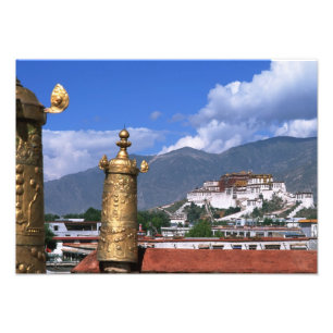Potala Palace in Lhasa, Tibet taken from Photo Print