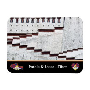Potala Palace & Lhasa city, Tibet / Himalayas Magnet