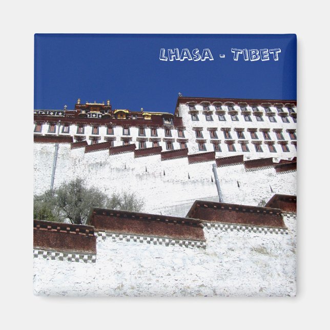 Potala Palace, Lhasa - Tibet (Fridge Magnet) Magnet (Front)