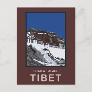 Potala Palace Lhasa Tibet Postcard