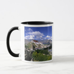 Potala Palace on mountain range from aher Mug