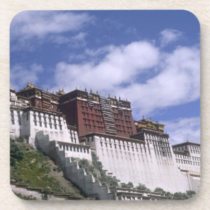 Potala Palace on mountain the home of the Dalai Coaster