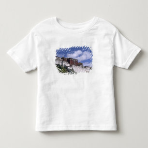 Potala Palace on mountain the home of the Dalai Toddler T-Shirt