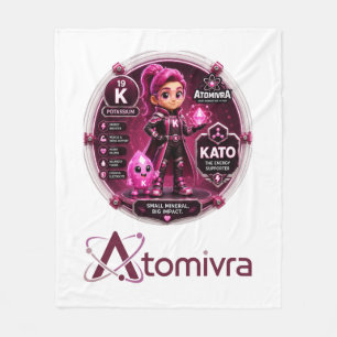 Potassium  ATOMIVRA Fleece Blanket