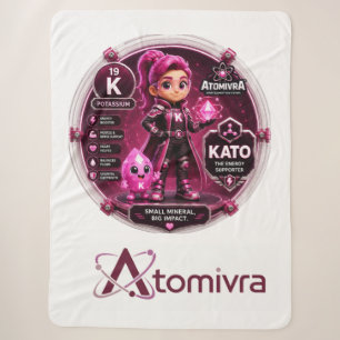 Potassium  ATOMIVRA Sherpa Blanket