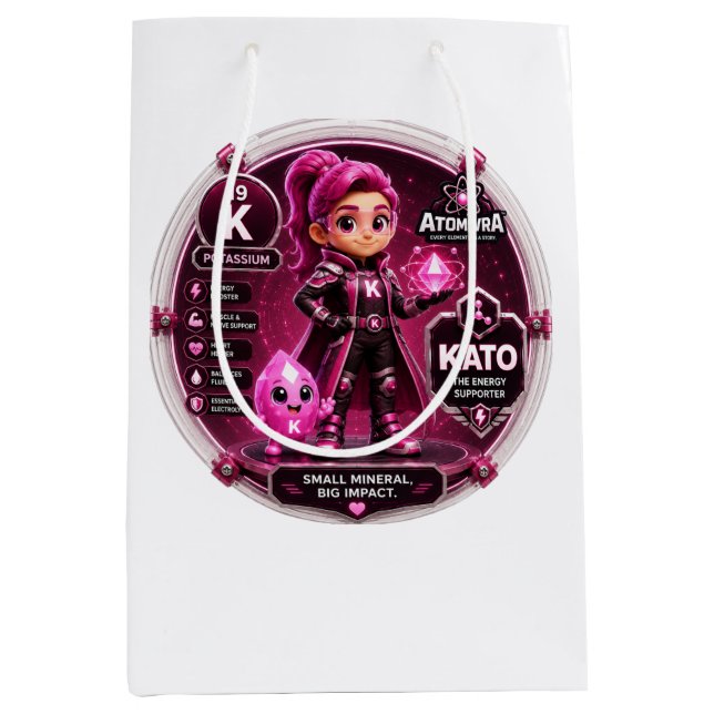Potassium  medium gift bag (Front)