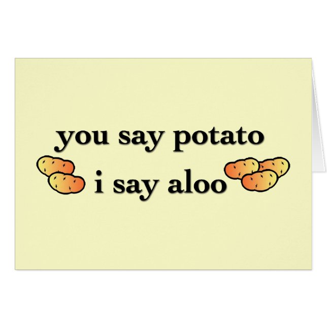 Potato Aloo (Front Horizontal)