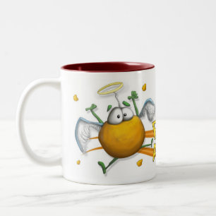 Potato Angels Two-Tone Coffee Mug