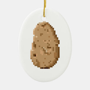 Potato Ceramic Tree Decoration
