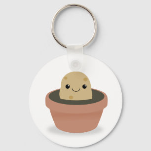 Potato Character Key Ring