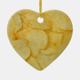 Potato Chip Ceramic Tree Decoration