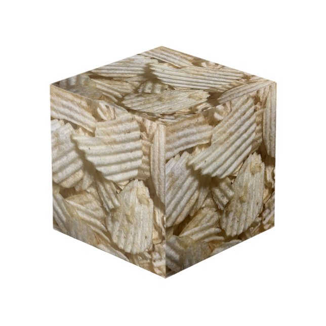 Potato Chips Cube (Front Angled)