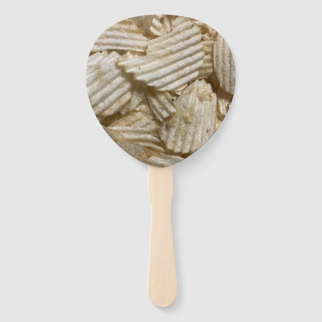 Potato Chips Hand Fan (Front)