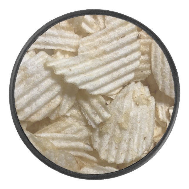 Potato Chips Hockey Puck (Front)