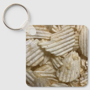 Potato Chips Key Ring
