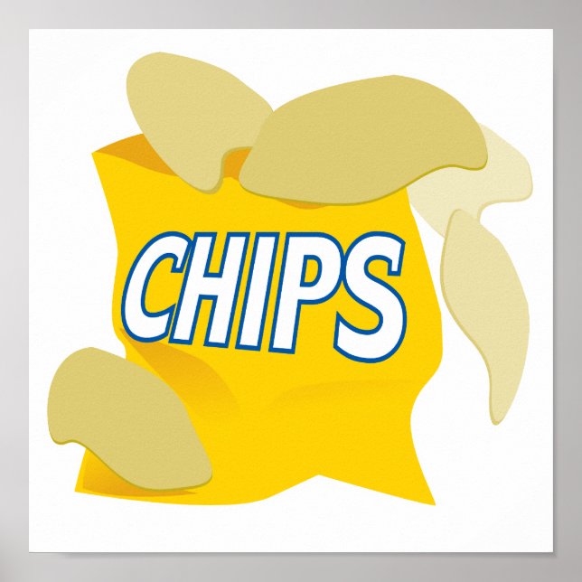 potato chips poster (Front)