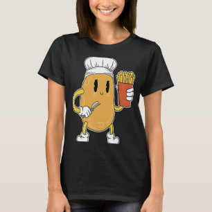 Potato chips potato peeler snack holder T-Shirt