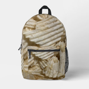 Potato Chips Printed Backpack