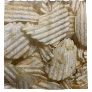 Potato Chips Shower Curtain