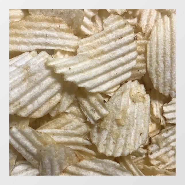 Potato Chips Window Cling (Sheet)