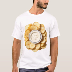 Potato Chips with a Mayonnaise Dip T-Shirt