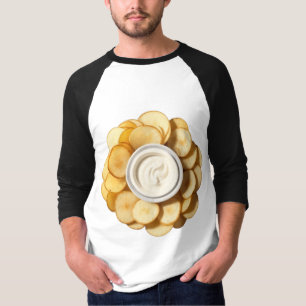 Potato Chips with a Small Bowl of Mayonnaise T-Shirt