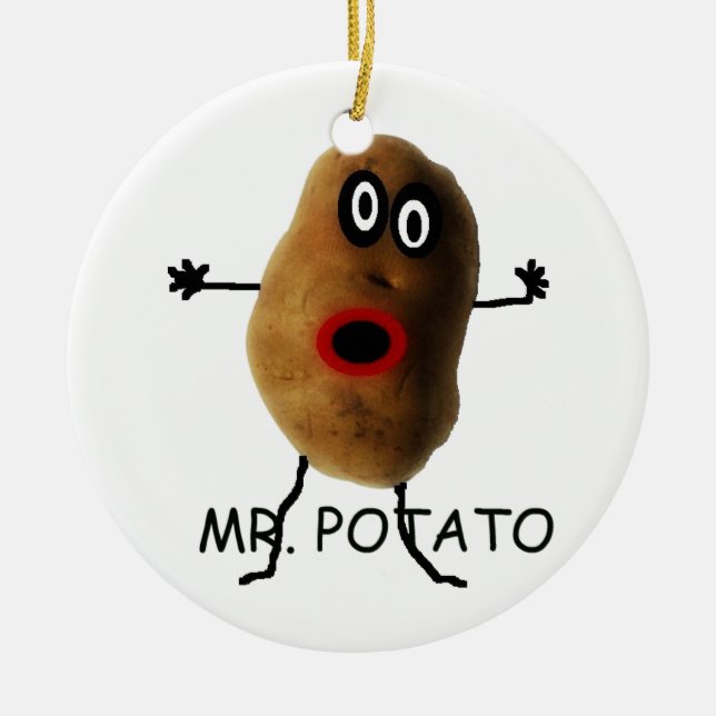 Potato Christmas Ornament (Front)