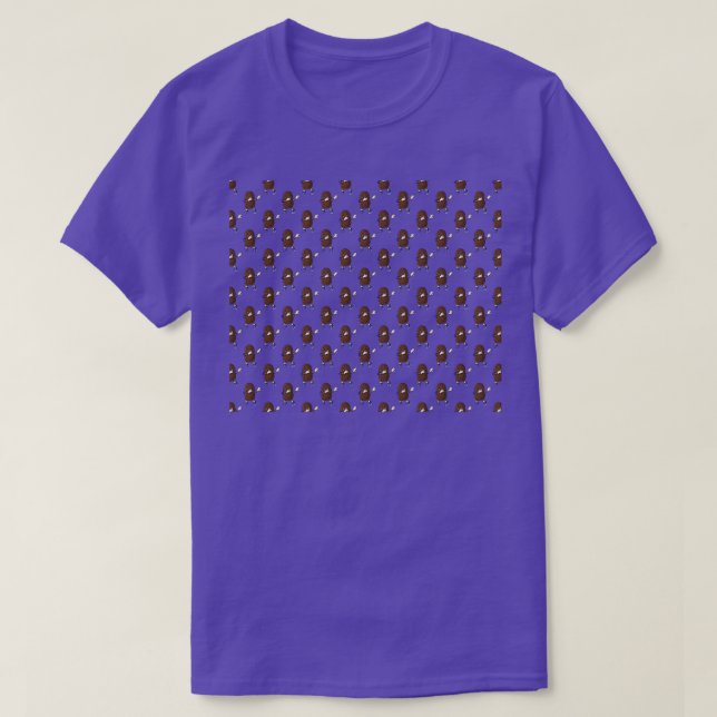 Potato Dabbing Pattern T-Shirt (Design Front)