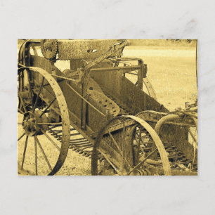 Potato Digger Postcard